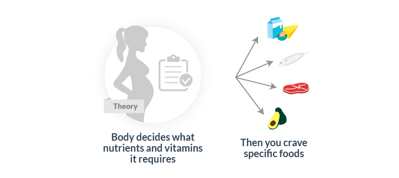 Pregnancy symptom, cravings